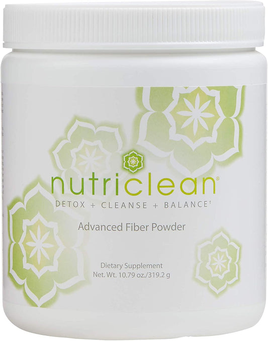 NutriClean Advanced Fiber Powder - Detox, Cleanse, Colon & Digestive Health - 28 Servings