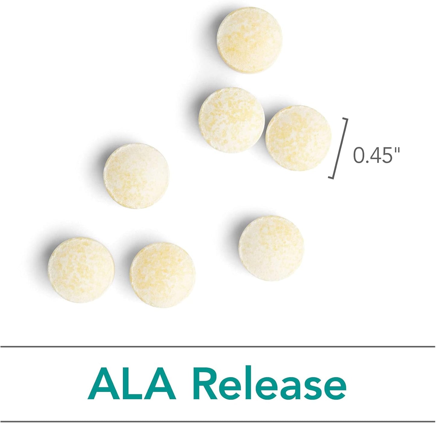 Nutricology ALA Release - Alpha-Lipoic Acid Complex with Biotin and Calcium - 60 Vegetarian Tablets