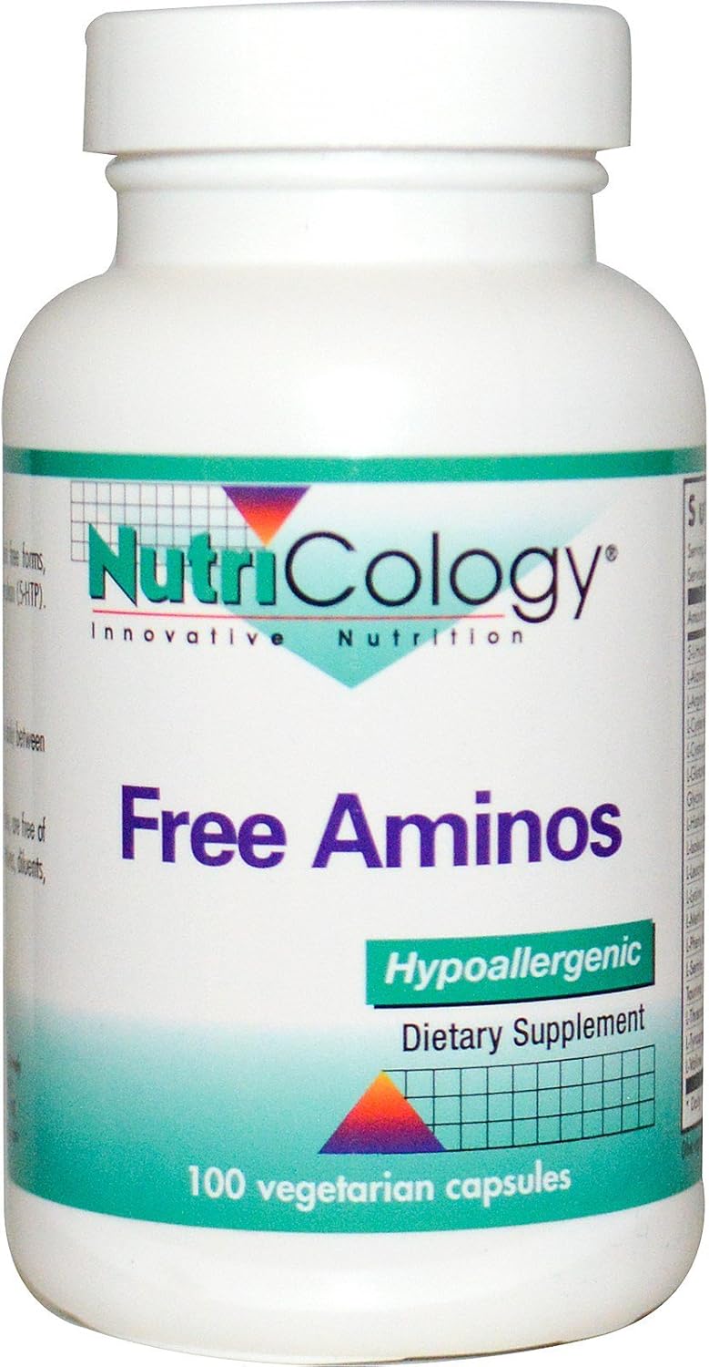 Nutricology Free Aminos Vegicapsules - 100 Count Bottle