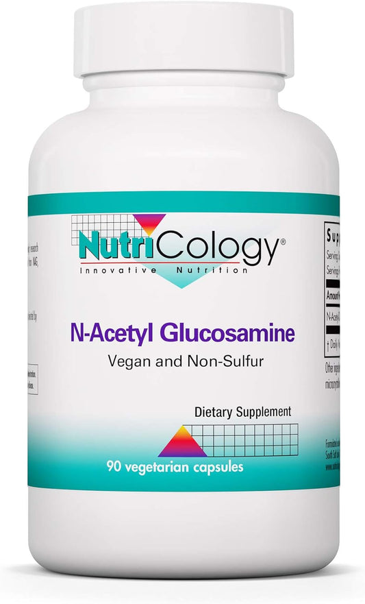 Nutricology N-Acetyl D-Glucosamine 500mg Supplement - Joint Support Formula for Mobility - Vegan Capsules, 90 Count