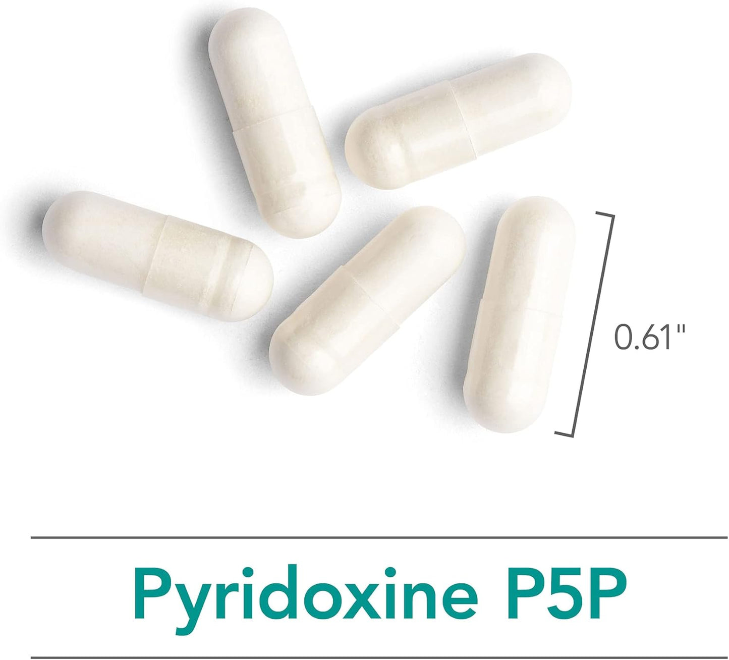 Nutricology Pyridoxine P5P (B-6) Vegicaps 60-count Supplement