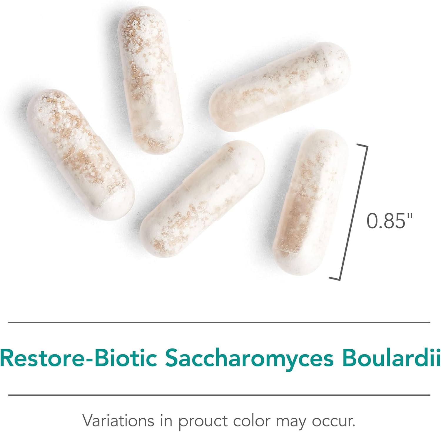 Nutricology Saccharomyces Boulardii Probiotic Supplement - 120 Count, 450mg S. Boulardii Probiotic Yeast for GI Tract Support