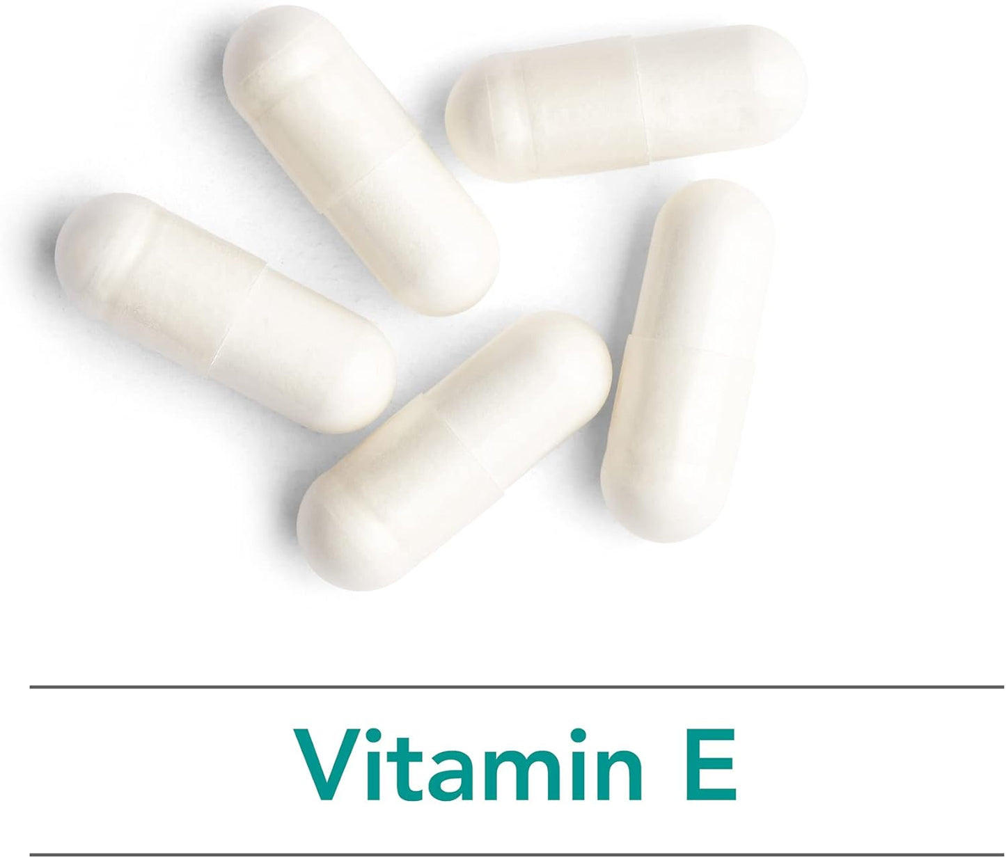 Nutricology Vitamin E Succinate Supplement 400 IU D-Alpha-Tocopheryl Antioxidant Capsules - 100ct