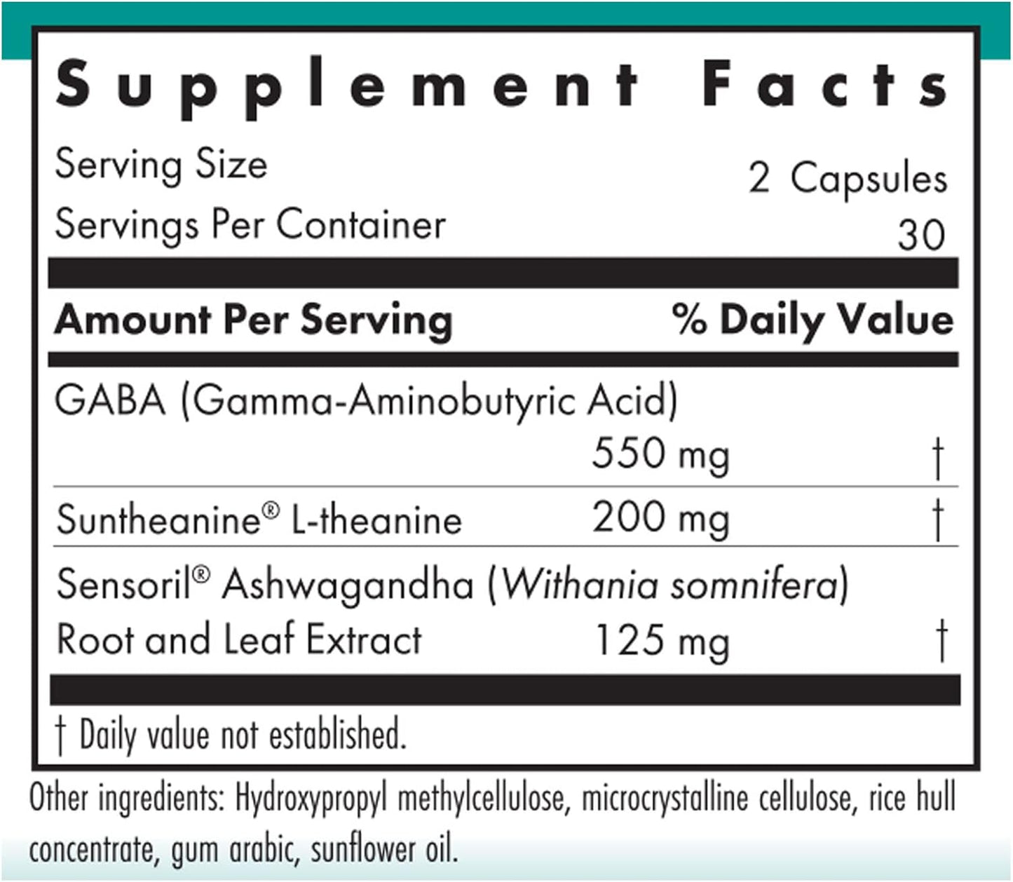 Nutricology Zen Adapt Supplement - Stress Support with Sensoril Ashwagandha, GABA, L-Theanine - 60 Vegetarian Capsules