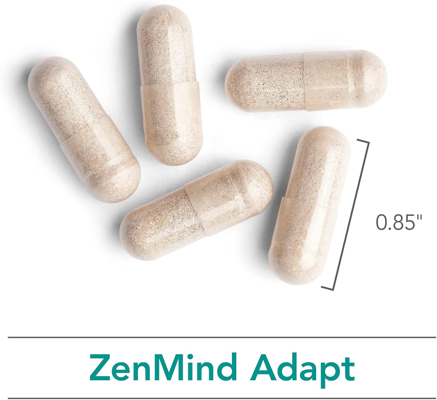 Nutricology Zen Adapt Supplement - Stress Support with Sensoril Ashwagandha, GABA, L-Theanine - 60 Vegetarian Capsules