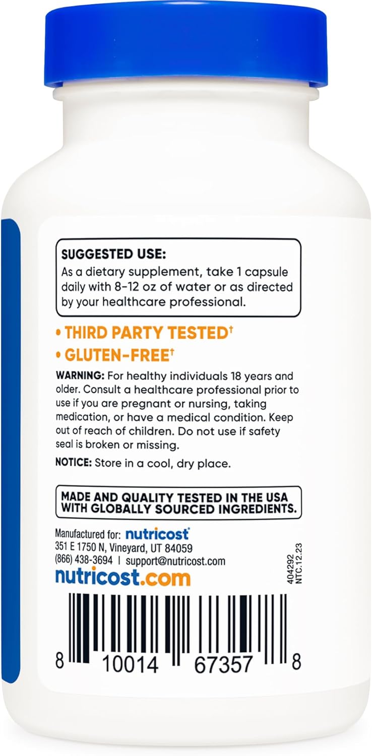 Nutricost Devils Claw 1200mg Equivalent - 120 Veggie Caps, Non-GMO, Gluten Free, Vegetarian Friendly - BoostGo Australia