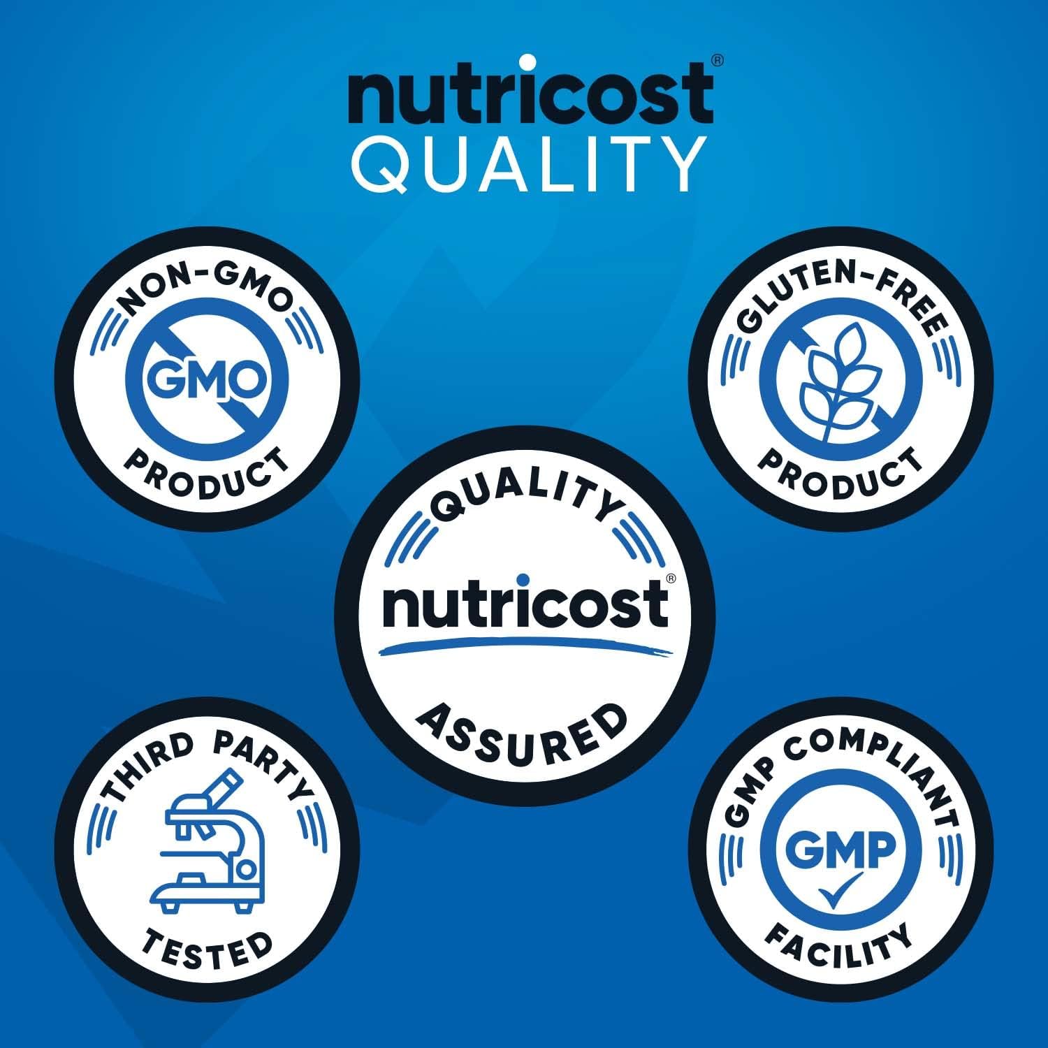 Nutricost Double Chocolate Mass Gainer Protein Powder - 6.7 LBS, 50g Protein Per Serving, Non-GMO & Gluten Free