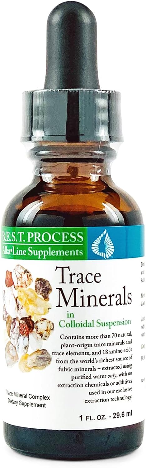 Nutrient-Dense Colloidal Trace Minerals with Fulvic Minerals and Amino Acids by Morter HealthSystem