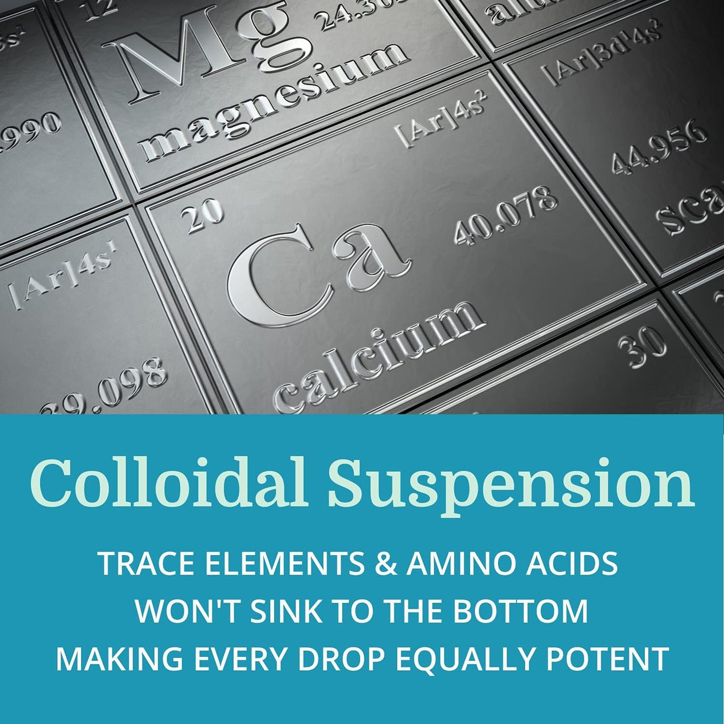 Nutrient-Dense Colloidal Trace Minerals with Fulvic Minerals and Amino Acids by Morter HealthSystem