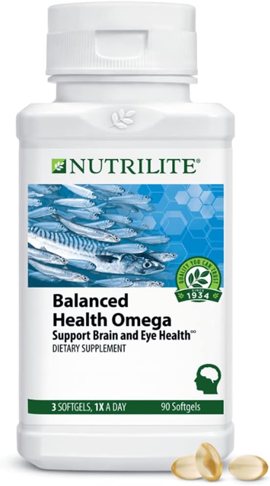 NUTRILITE OCEAN ESSENTIALS Heart Health Supplement - 90 Softgels for Cardiovascular Support