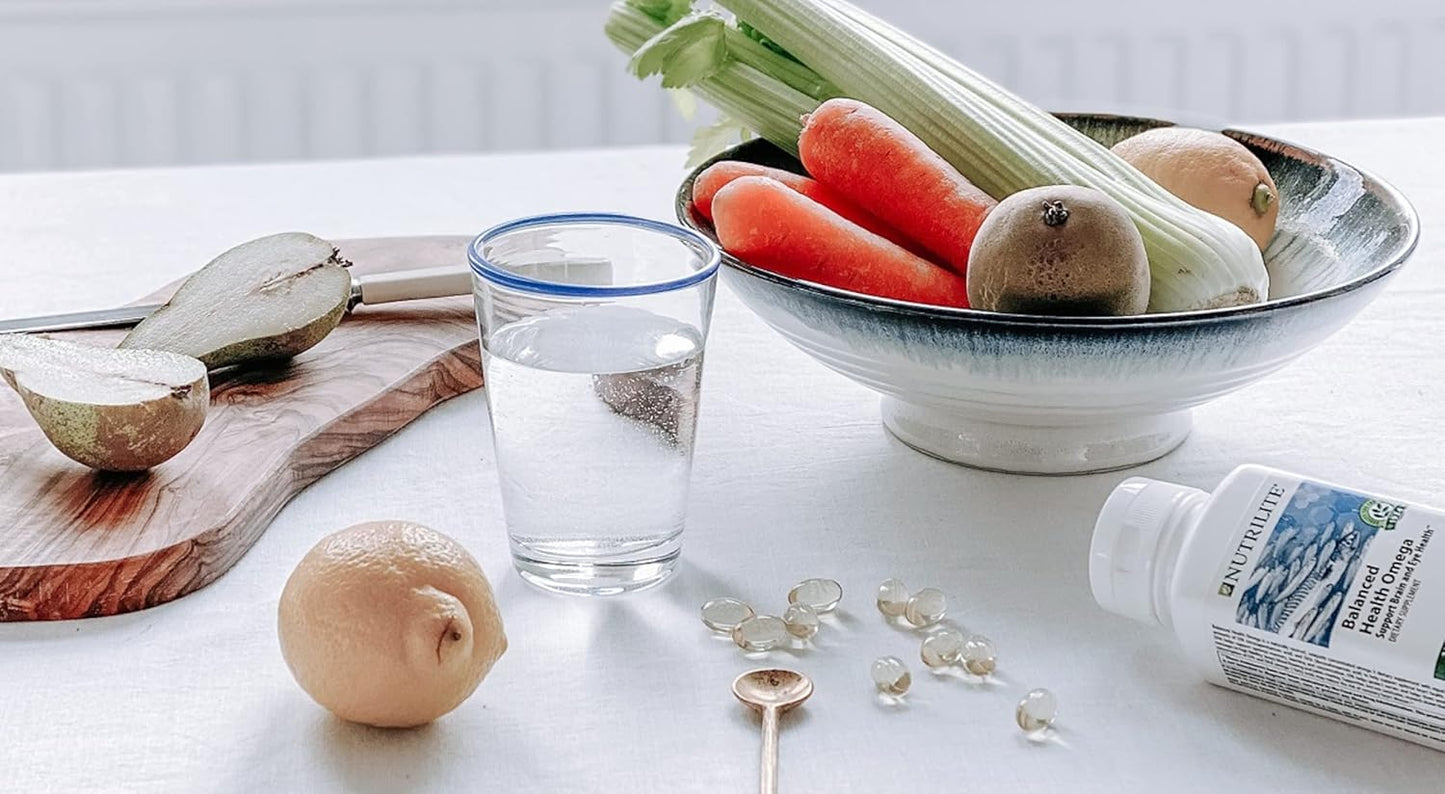 NUTRILITE OCEAN ESSENTIALS Heart Health Supplement - 90 Softgels for Cardiovascular Support