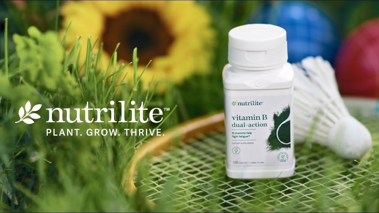 Nutrilite Vitamin B Dual-Action Supplement - 120 Tablets for Energy and Immune Support