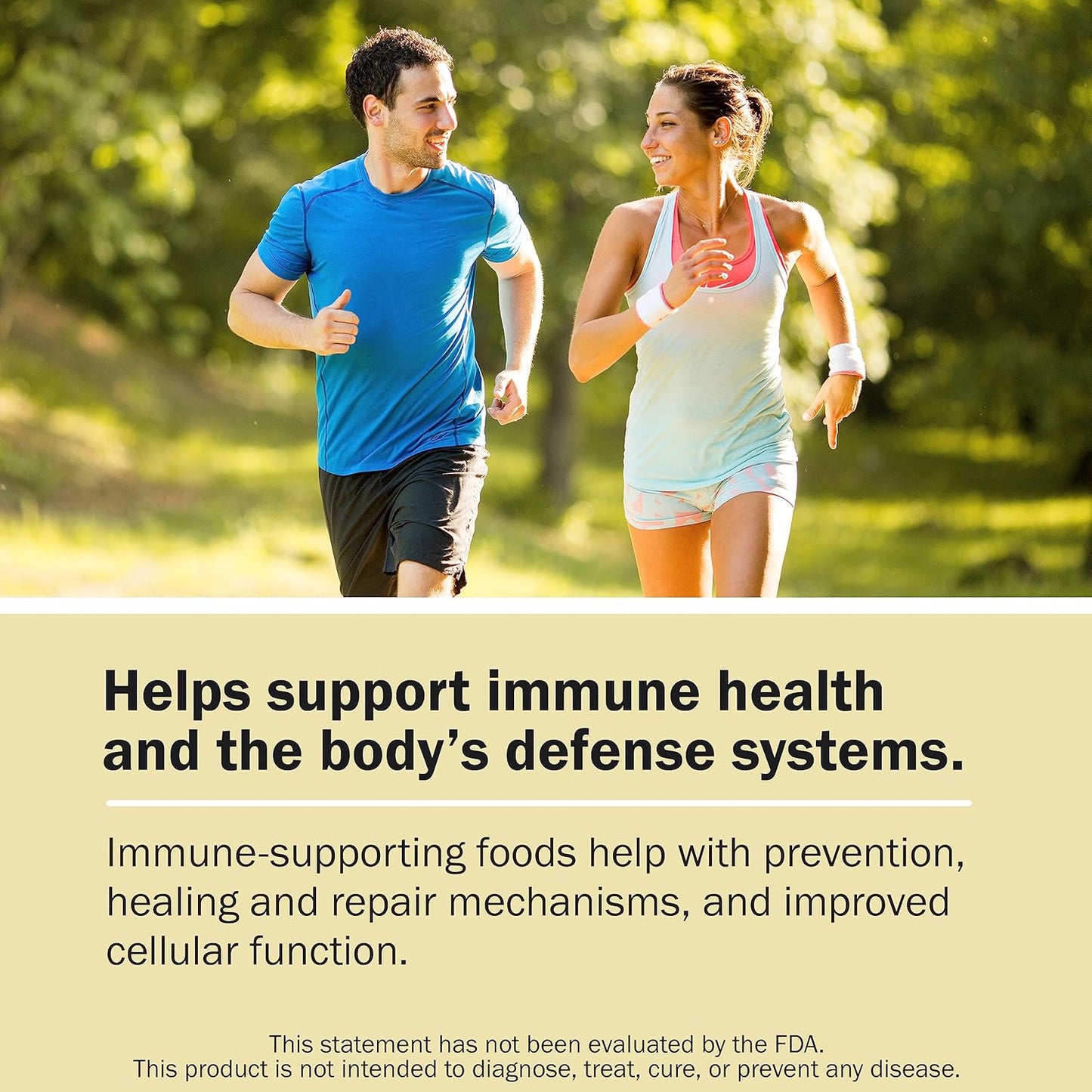 NutriPlex Immune Support Supplement 10-in-1 with Vitamins, Antioxidants, Amino Acids, Enzymes - 100 Tablets