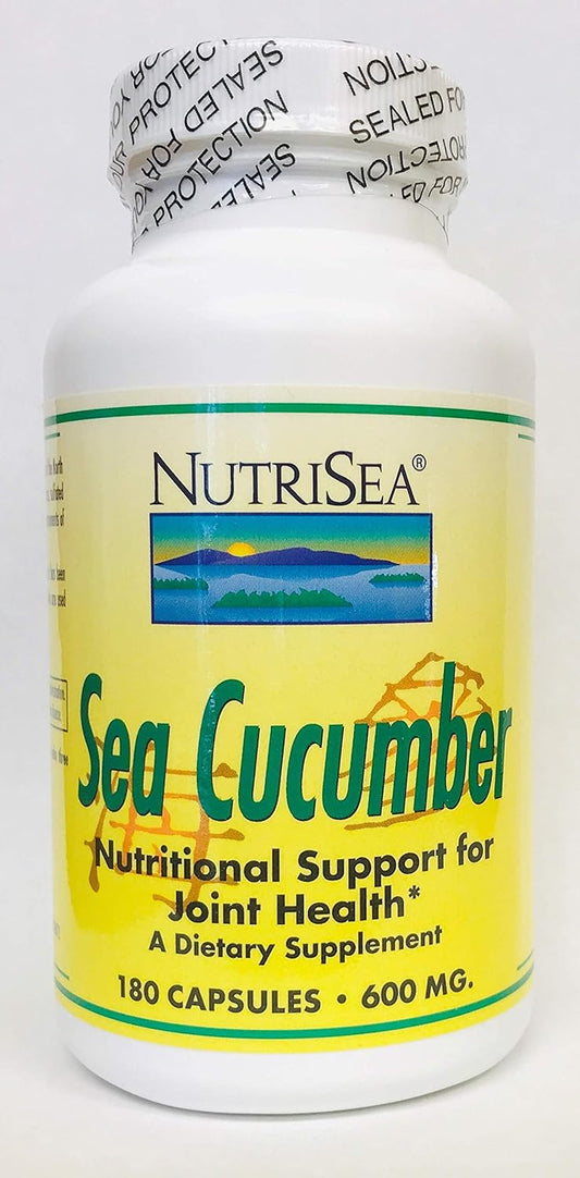 NutriSea® Sea Cucumber Supplement - 180 Capsules for Joint Support & Overall Wellness