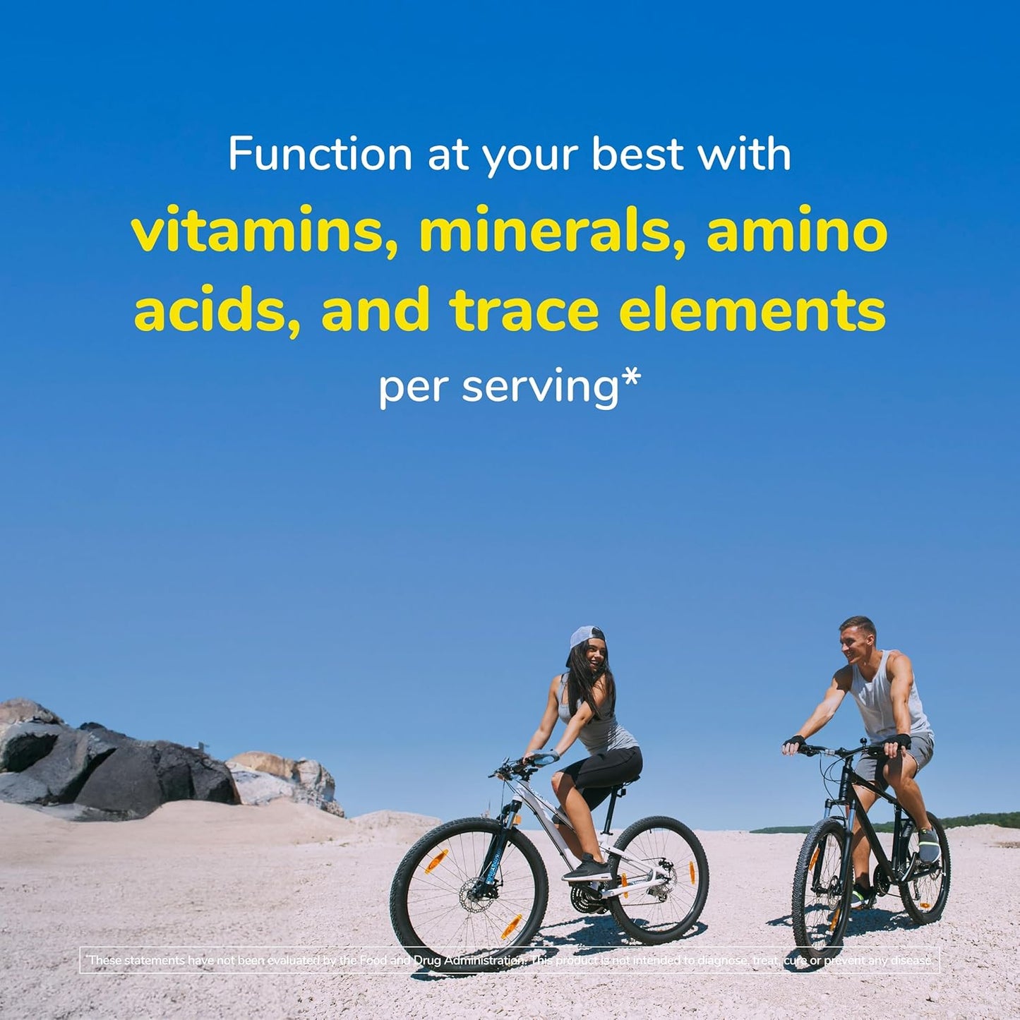 Nutritional Brewers Yeast with Vegan Protein, Vitamins, and Minerals - Men's and Women's Vitamins - 18 oz