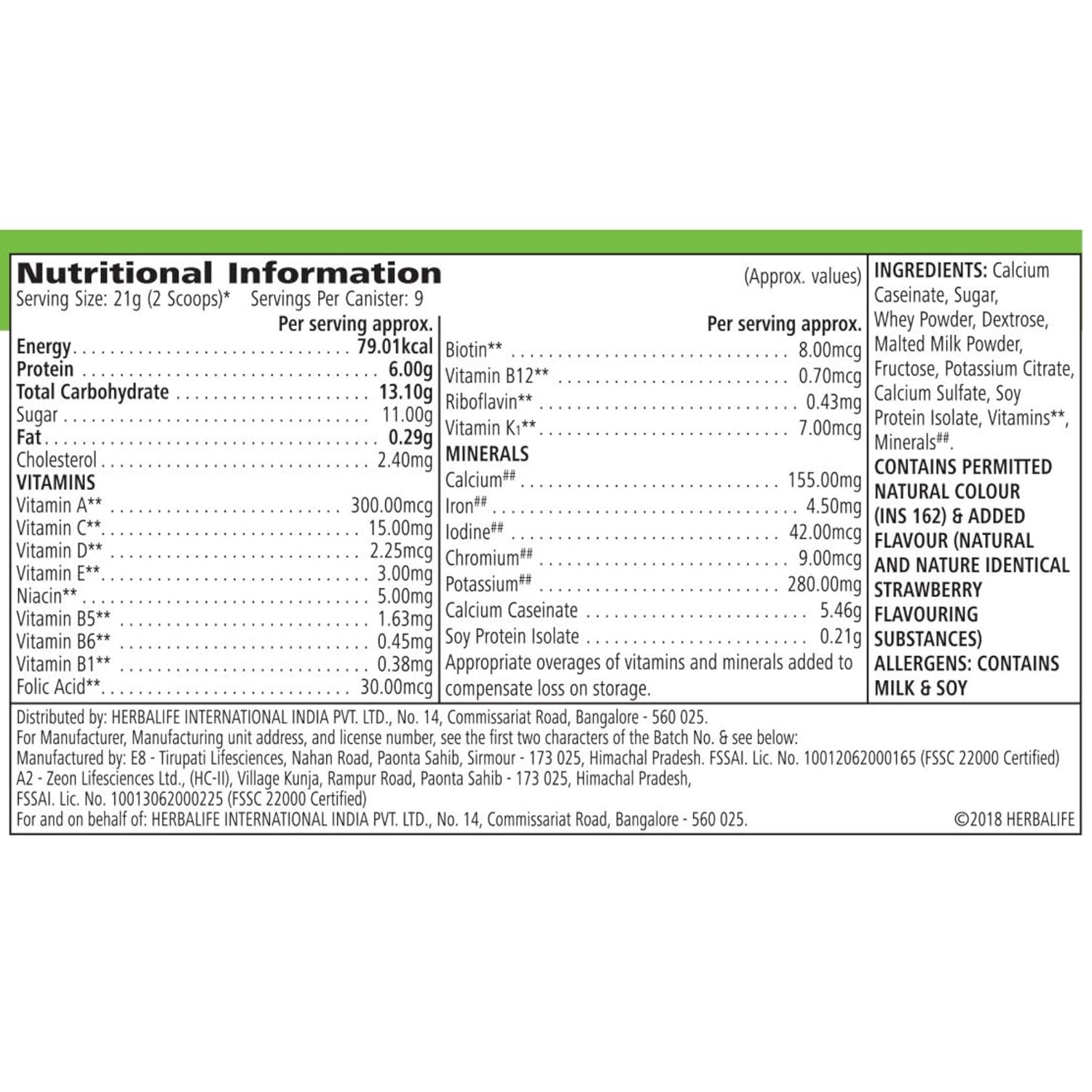 Nutritious Herbalife Dinoshake Strawberry Flavor - 200g | Protein, Vitamin, Mineral-Rich Kids Drink Mix | Ideal for Picky Eaters | Enhance Child's Health & Wellness