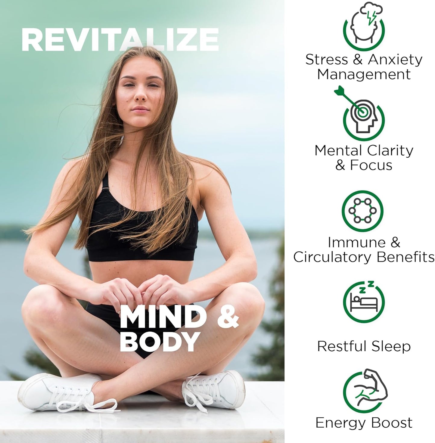 Nutrivein Ashwagandha and Glutathione Supplement Bundle for Immunity, Balance, and Vitality