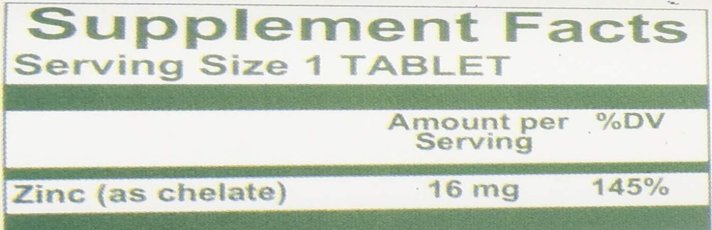 NutriWest Zinc Chelate 16 mg 90 Tablets - Essential Zinc Supplement for Optimal Health