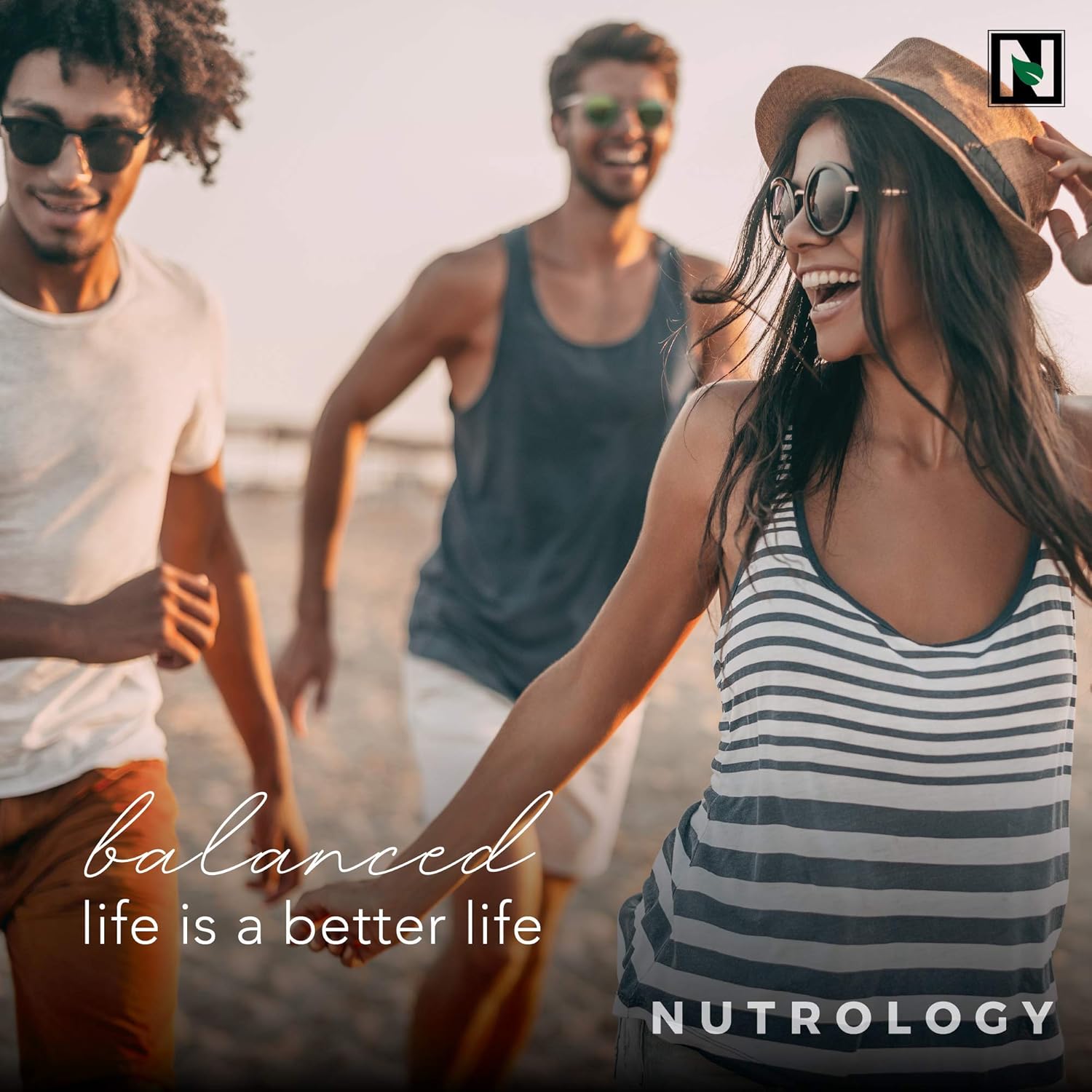 Nutrology Chocolate Greens & Fruits Powder - Superfood with Naturally Sourced Ingredients, Zen Natural Magnesium Supplement - 30 Servings