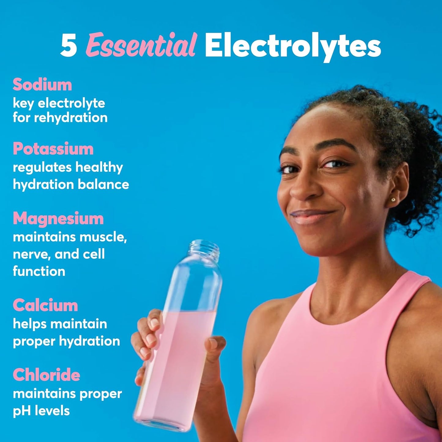 Nuun Sport Electrolyte Powder Packets - Mixed Berry Flavor | Hydration Drink Mix with 5 Essential Electrolytes & Magnesium | Non GMO, Vegan | 16 Single Servings