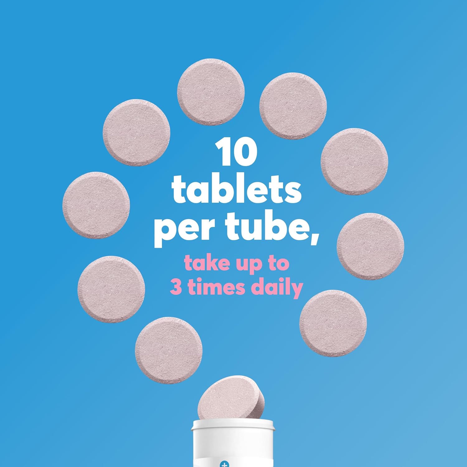 Nuun Zero Sugar Electrolyte Tablets - Mixed Citrus Flavor, Gluten-Free, Vegan, 4 Pack (40 Servings)