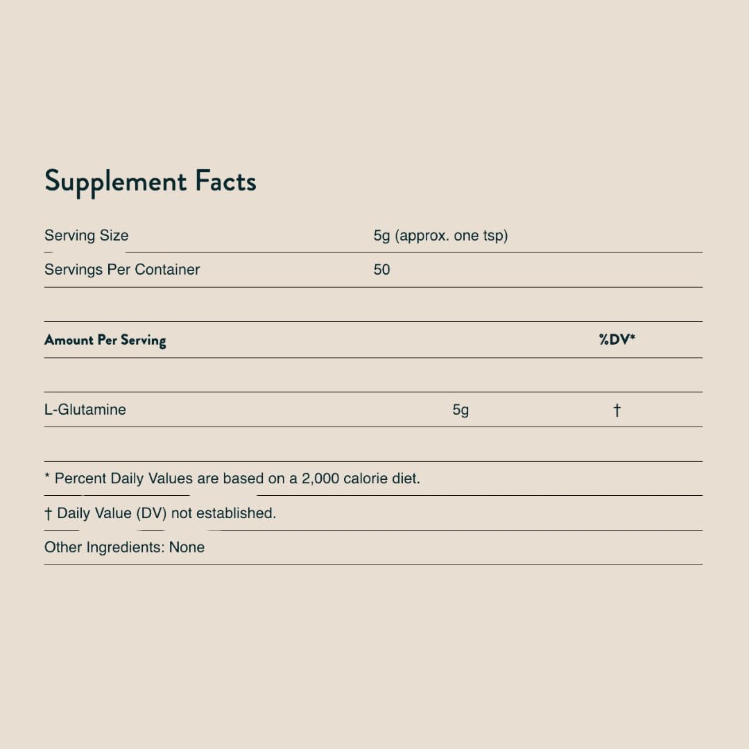 Nuzest Bethany’s Pantry L-Glutamine Powder for Digestive and Immune Health - Amino Acid Supplement 8.8 oz