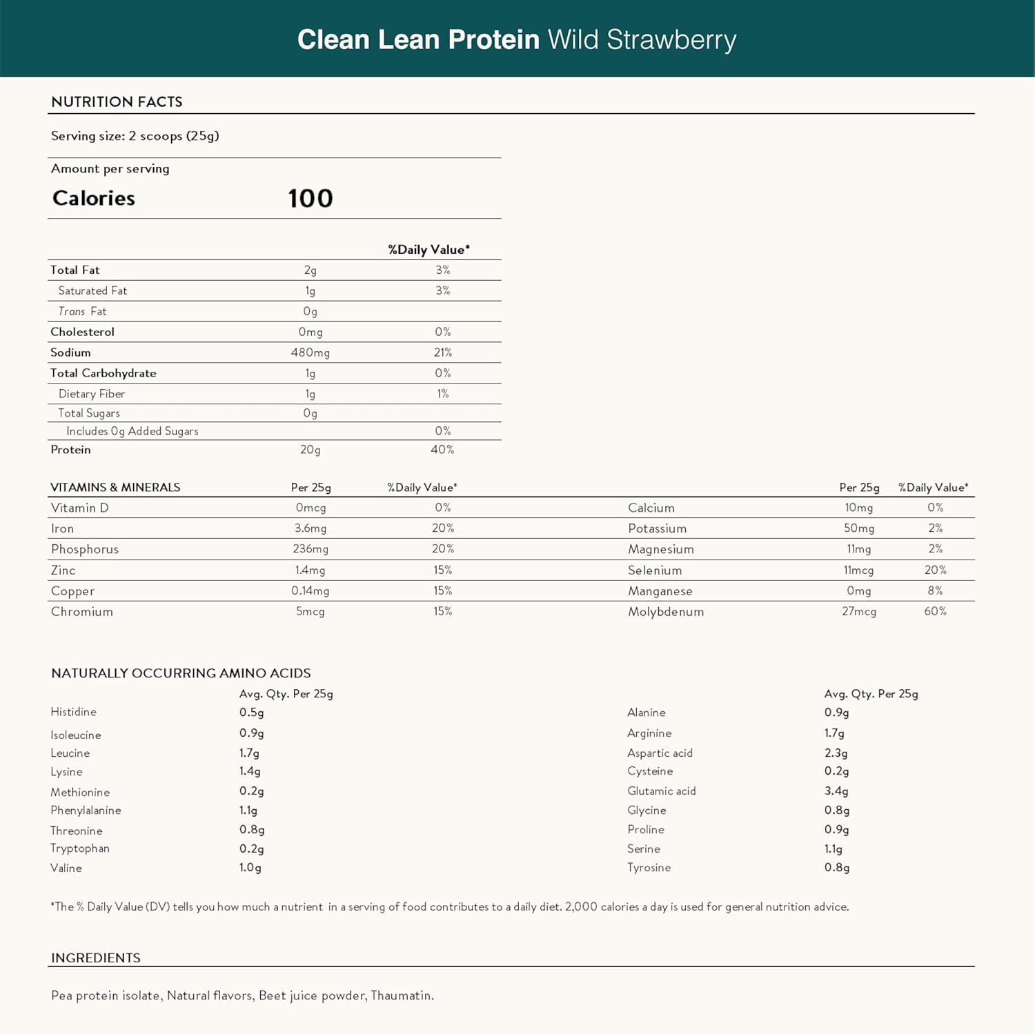Nuzest Vegan Pea Protein Powder - Clean Lean Protein, Premium Plant-Based Shake, Dairy/Gluten/GMO-Free (Strawberry, 10 Servings)