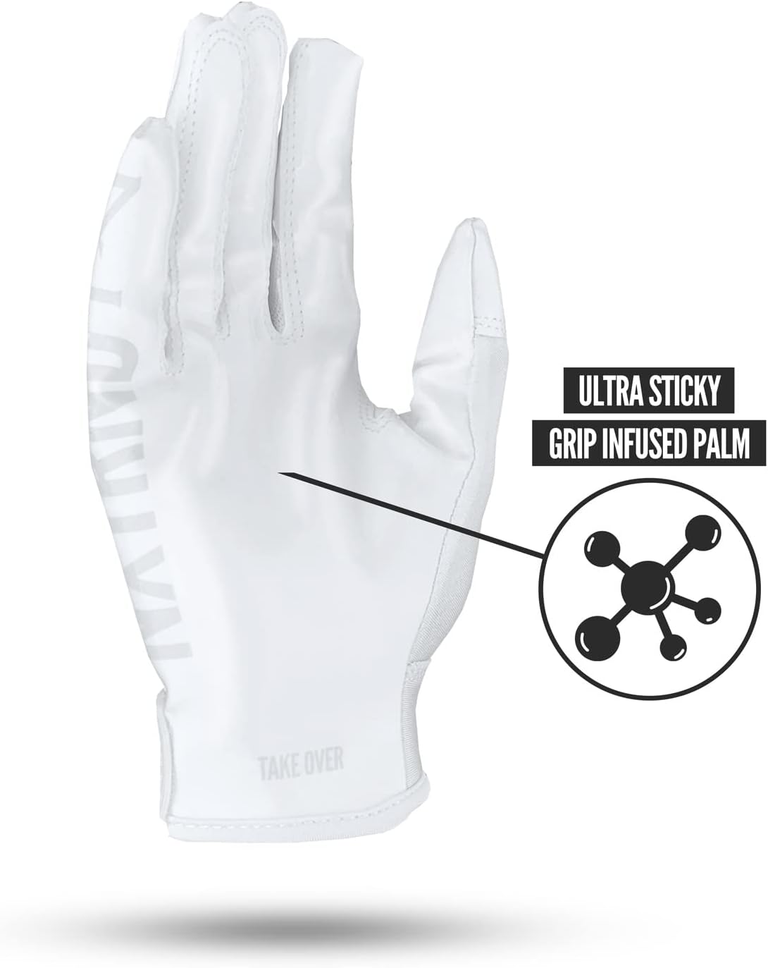 NXT NXTRND G1 Men's Football Gloves - Adult Sticky Receiver Gloves for Enhanced Performance