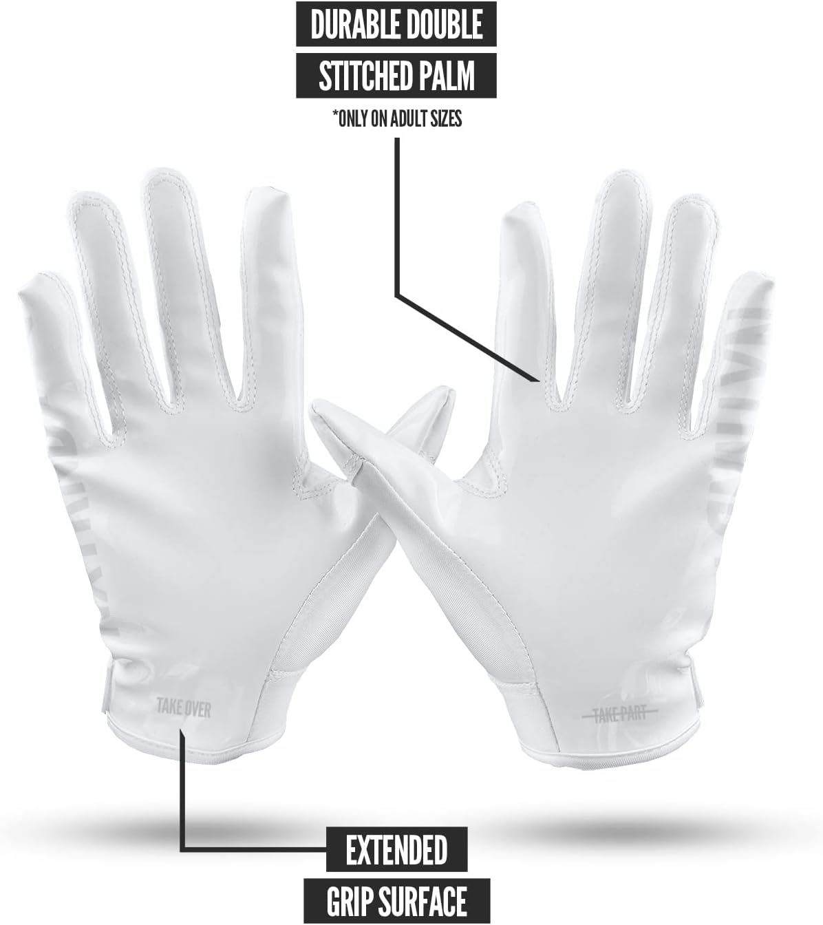NXT NXTRND G1 Men's Football Gloves - Adult Sticky Receiver Gloves for Enhanced Performance