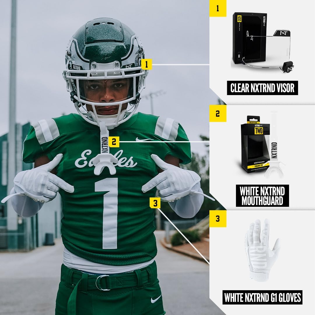 NXT NXTRND G1 Men's Football Gloves - Adult Sticky Receiver Gloves for Enhanced Performance