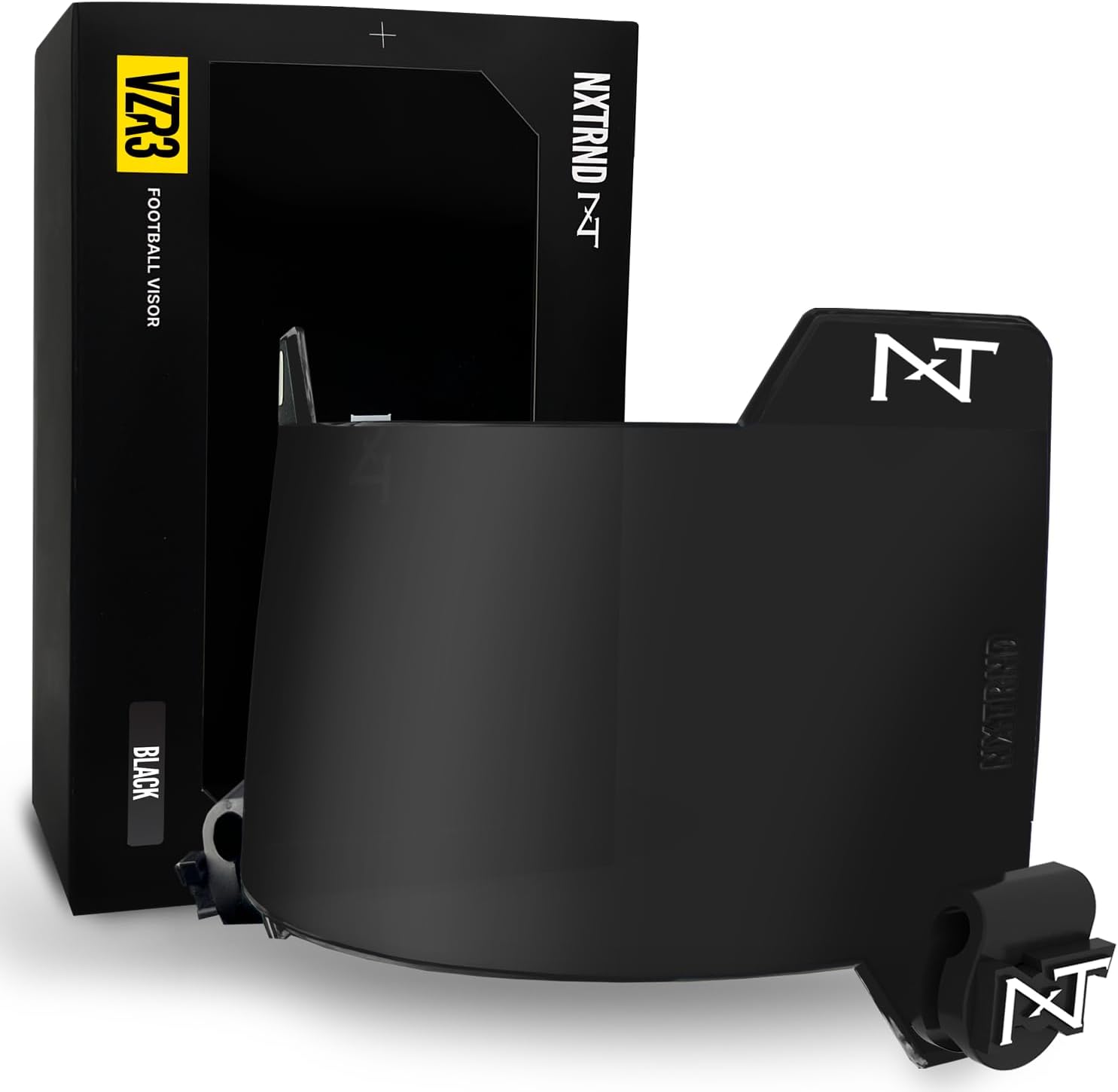 NXT NXTRND VZR3 Football Visor with Curved Lens Technology for Adult & Youth Helmets
