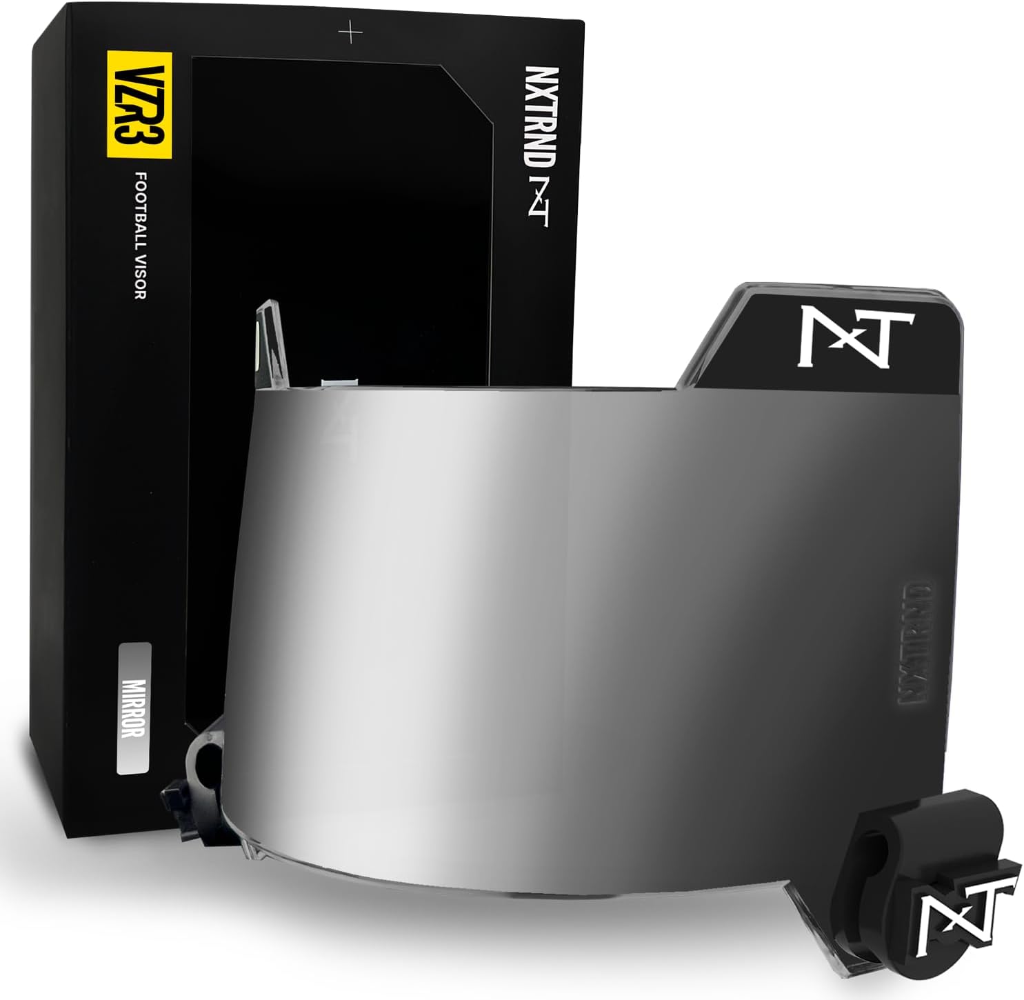 NXT NXTRND VZR3 Football Visor with Curved Lens Technology for Adult & Youth Helmets
