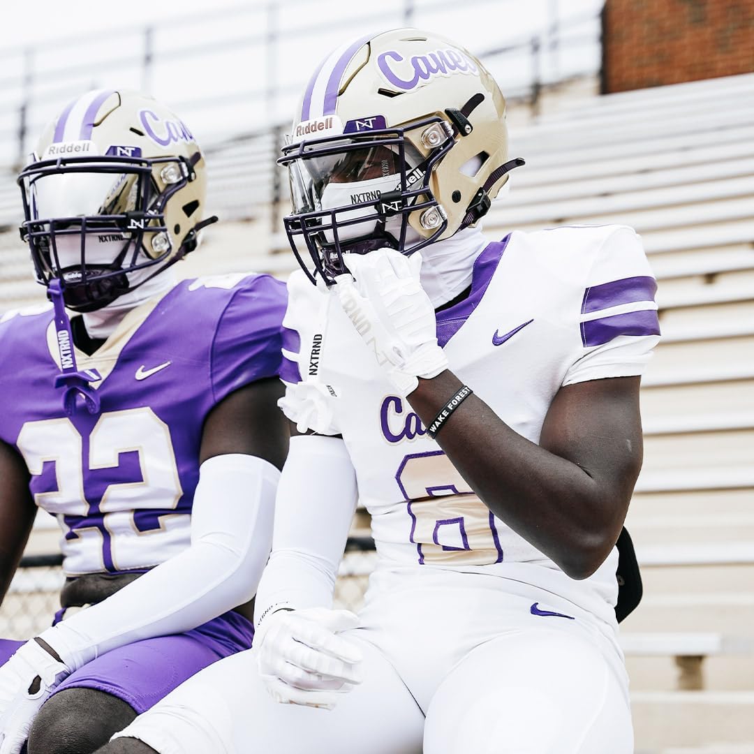 NXT NXTRND VZR3 Football Visor with Curved Lens Technology - Fits Adult and Youth Helmets