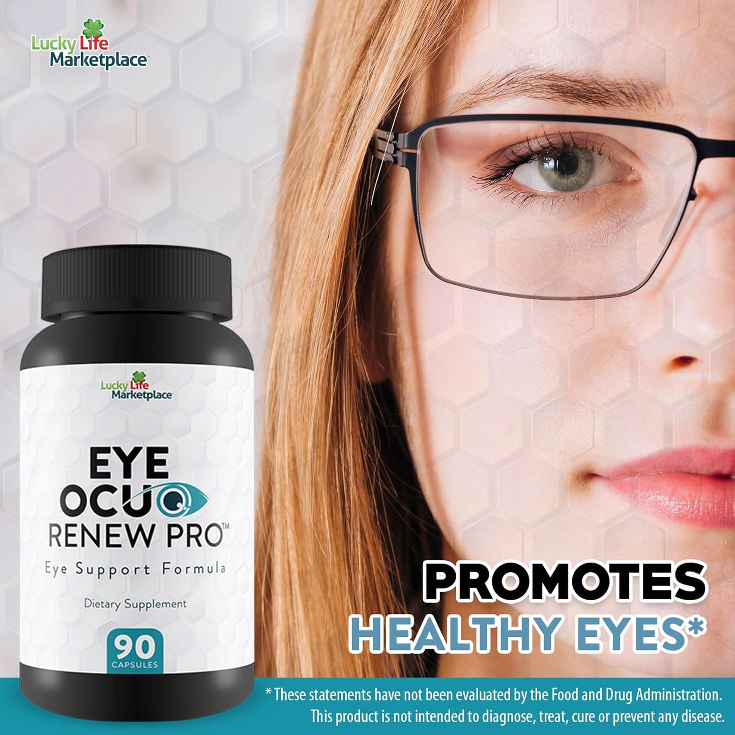 Ocuo Renew Pro Vision Supplements - Support Eye Health & Reduce Eye Strain - Promote Healthy Vision with Vitamins, Minerals, & Herbs