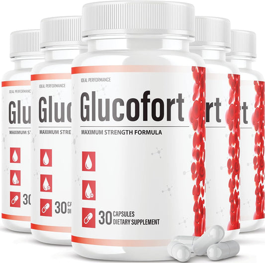 Official Glucofort Formula Supplement for Optimal Performance (5 Pack)