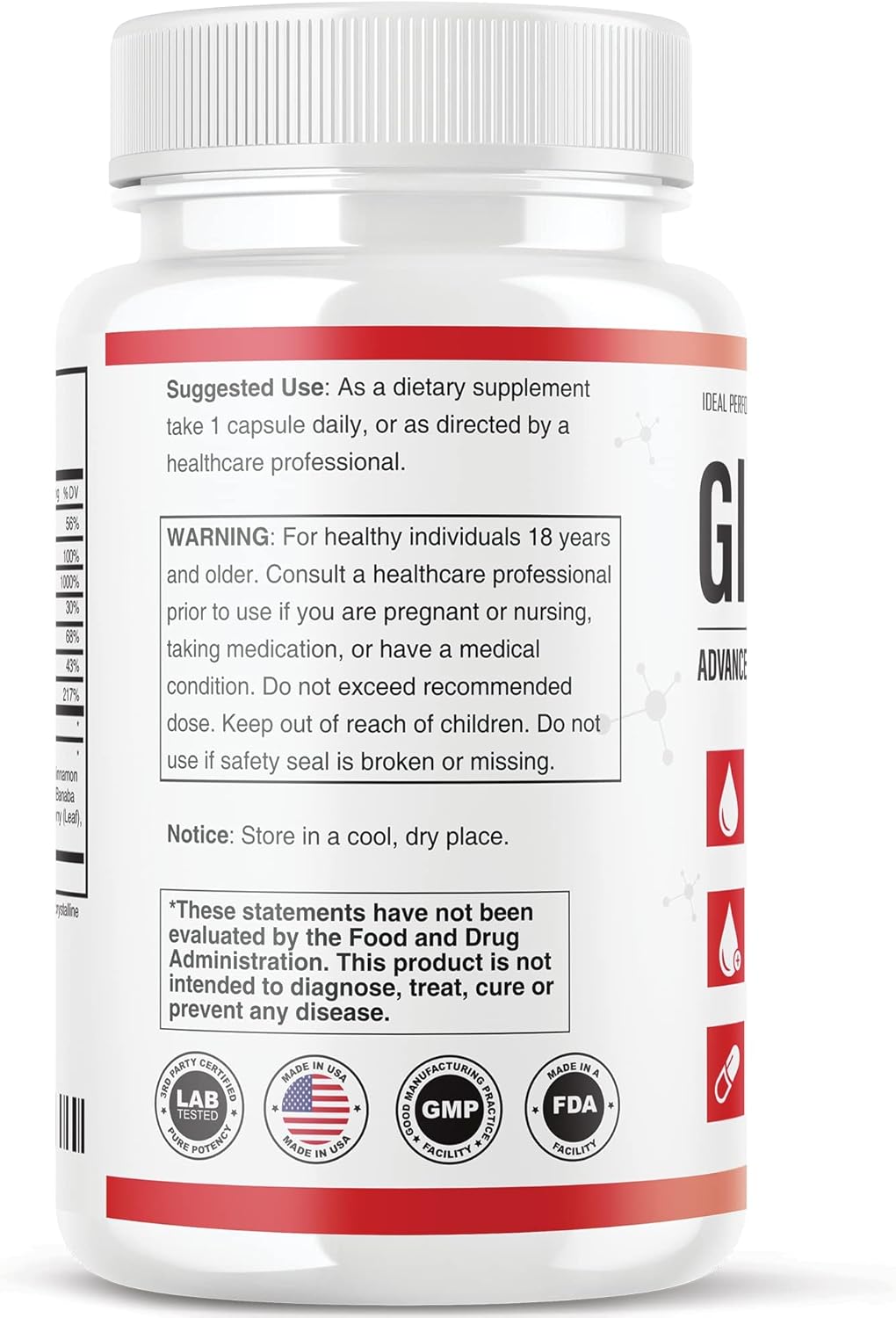 Official Glucofort Formula Supplement for Optimal Performance (5 Pack)