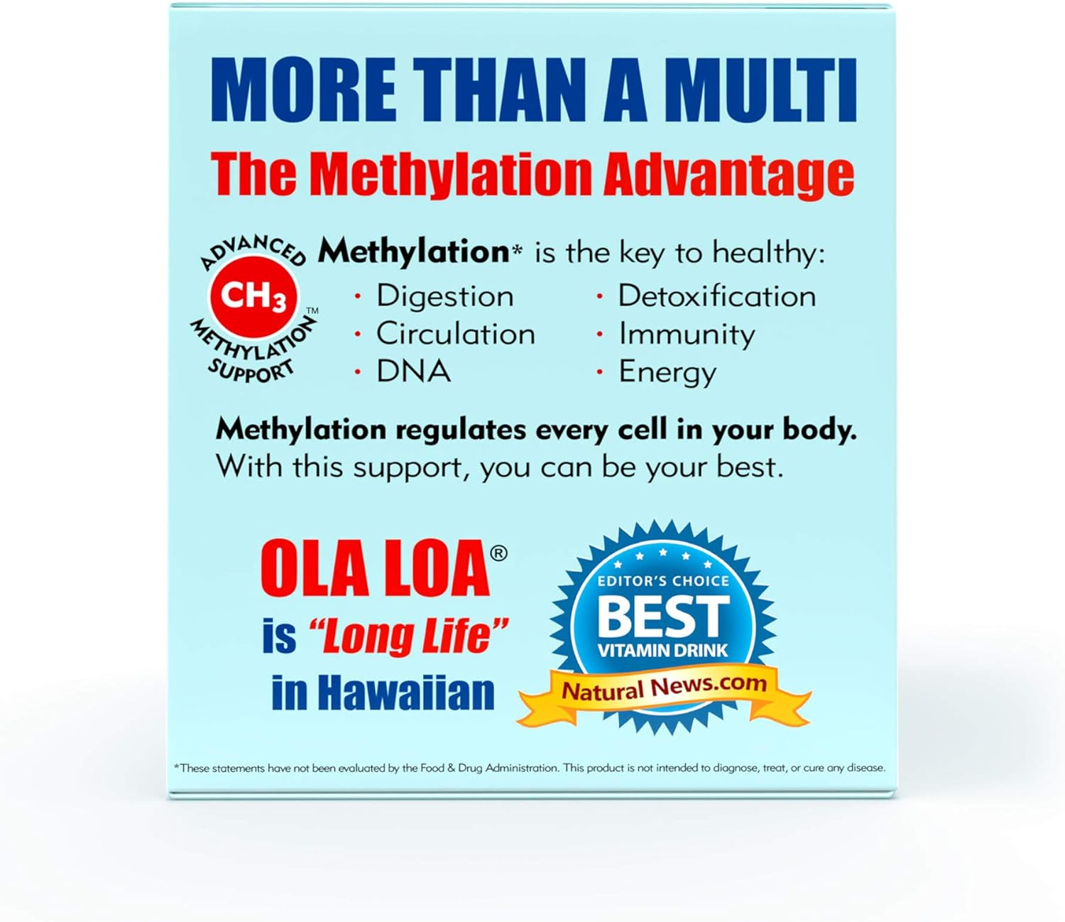 Ola Loa Energy Tropical Multi Vitamin Drink Mix - Amino Energy Powder, Gluten Dairy Caffeine Free - Daily Life Support - 30 Packets - BoostGo Australia
