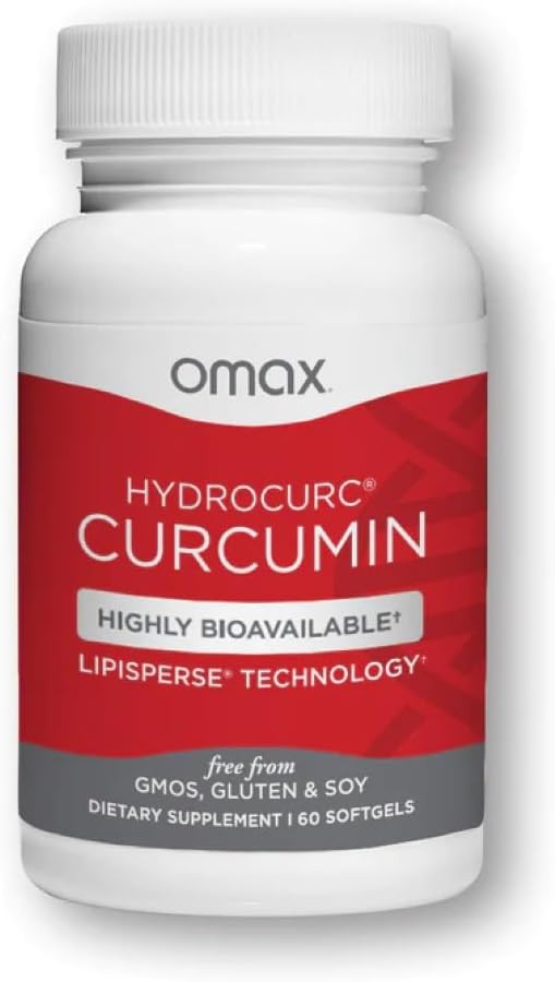 Omax3 Inflammation Fighter Trio: Omega-3, Curcumin, Vitamin D3 for Muscle & Joint Wellness