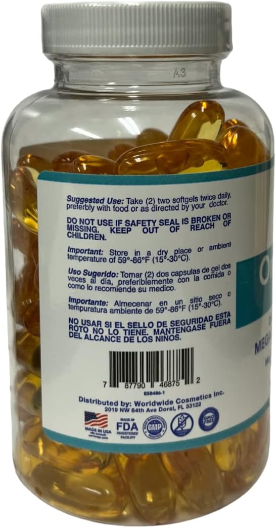 Omega 3 Fish Oil Concentrate for Eternal Beauty and Spirit