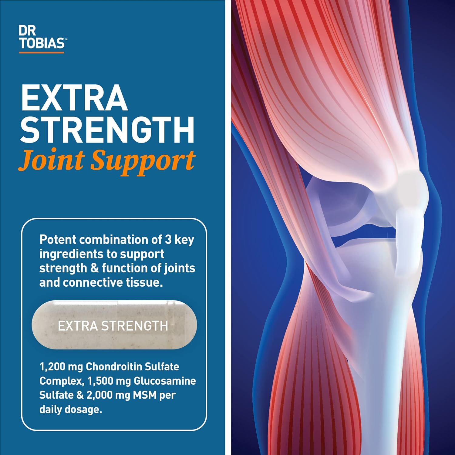 Omega 3 Fish Oil & Joint Support Supplements for Heart, Brain, Immune, Joint Health - Men & Women