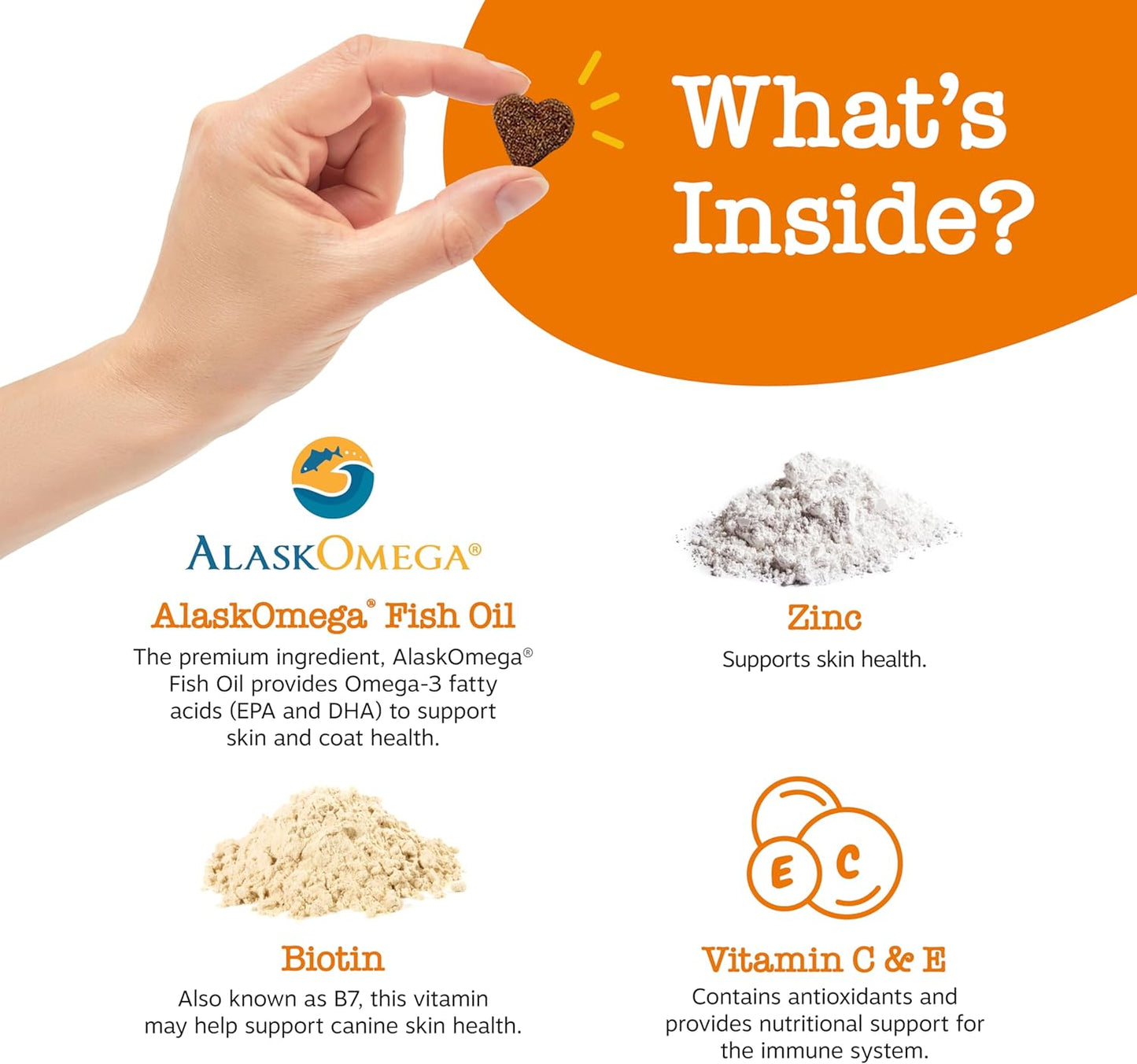 Omega 3 Fish Oil Soft Chews for Dogs - Skin Relief & Coat Supplement - Chicken Flavor - 250ct