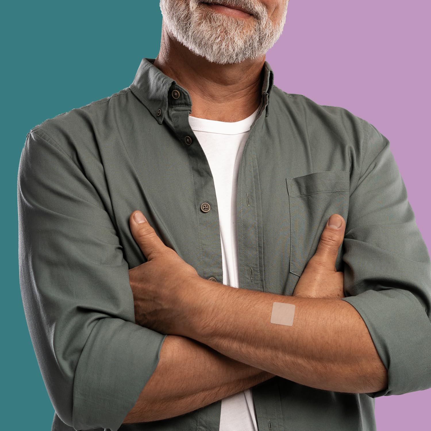 Omega-3 Lifestyle Patches for Daily Essential Nutrition - Self-Adhesive Time Release Patch for 8-10 Hours (42 Patches)