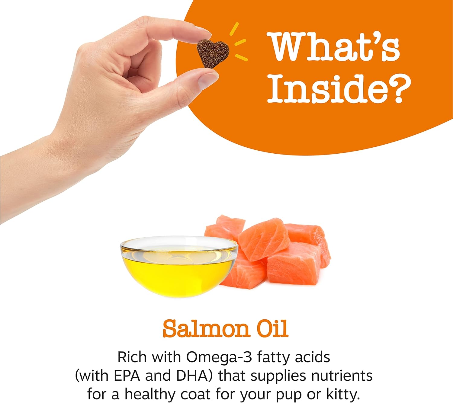 Omega 3 Salmon Oil for Pets - Skin and Coat Support Supplement - Dogs and Cats - 16oz