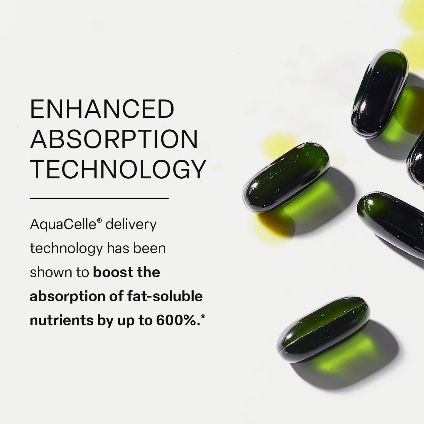 Omega+ Brain Health Supplement with EPA DHA Omega 3, Tocotrienols Vitamin E - Supports Cognitive Function, Mood, Eye Health & Immunity (60 Softgels)