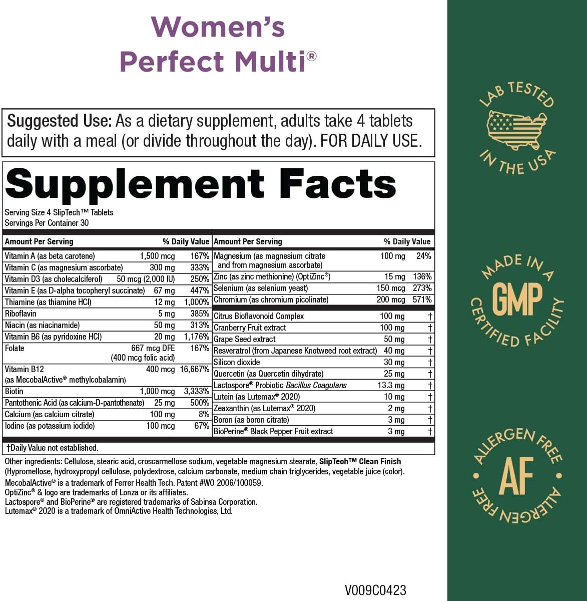 OmegaBerry Women's Multi + Fish Oil: Supports Urinary Tract Health, Immune System, Bone Health, Hair, Skin, Nails, 1250mg Omega-3, Vitamin D3 + More