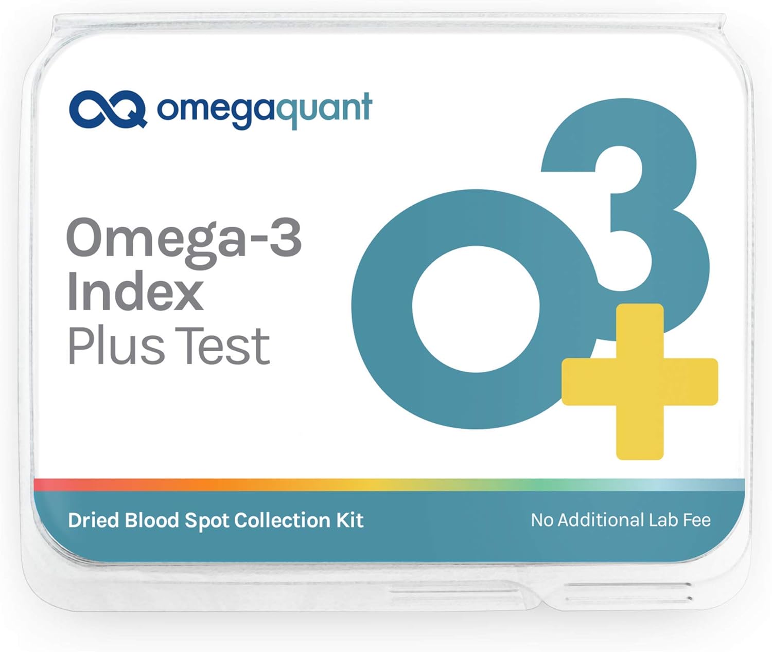 OmegaQuant Omega-3 Index Plus Test Kit - Measure Blood Omega-3, Trans Fats, Omega-6 Ratios | Original Home Blood Test