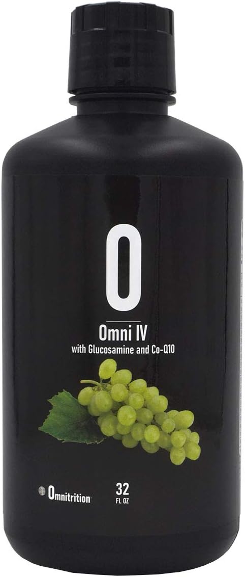 Omnitrition Omni IV Liquid Supplement with Glucosamine and Co-Q10 - 32 oz Bottle