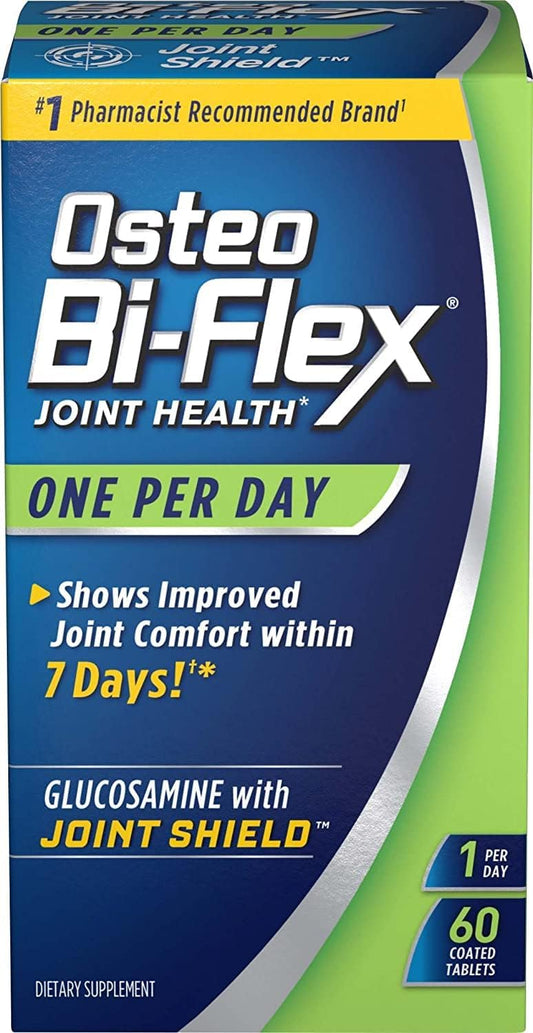 One-A-Day Osteo Bi-Flex Glucosamine Joint Shield Supplement, 60 Count - Joint Strength Support