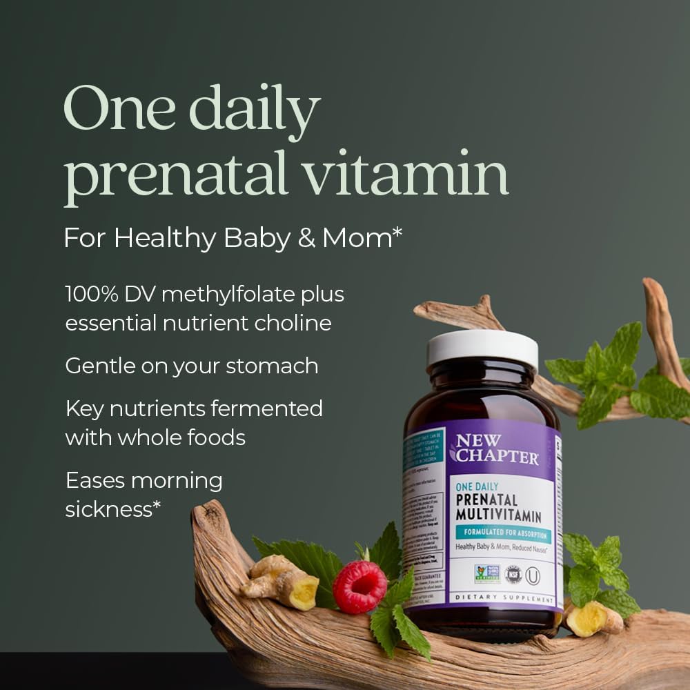 One Daily Prenatal Multivitamin with Methylfolate & Choline for Healthy Mom & Baby - 90 Count - BoostGo Australia