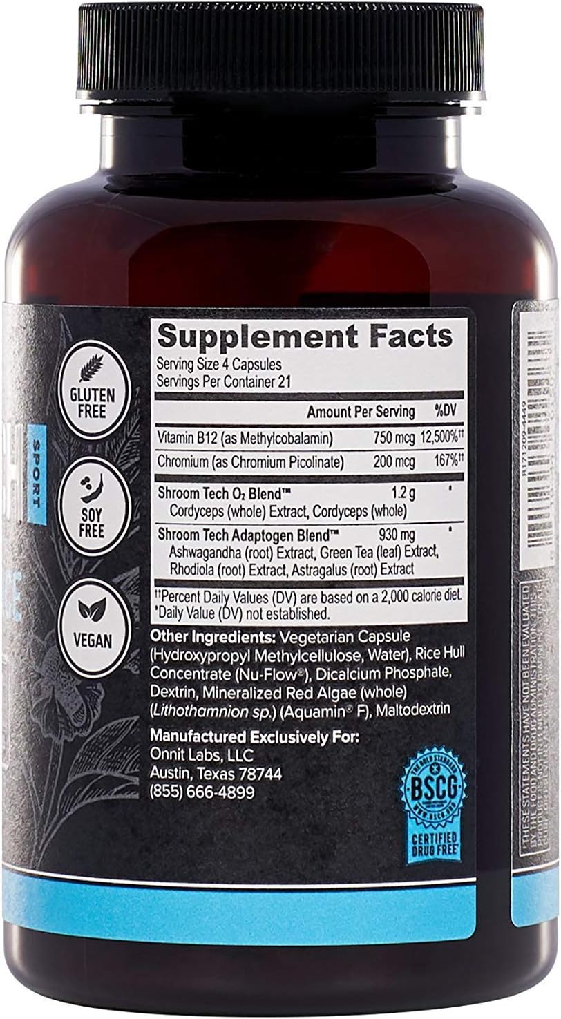 ONNIT Total Human Optimization Stack - Alpha Brain (90ct) + Total Human (60ct) + Shroom Tech Sport (84ct) Supplement Bundle